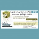Ch&egrave;que cadeau de 15&euro;