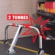 Barrière de parking indéformable