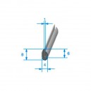 Joint en U de finition - 4mm