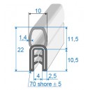 Joint de coffre sur armature métallique