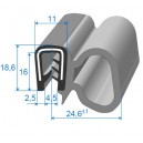 Bande de joint de porte de voiture CICMOD, Bande de Mauritius