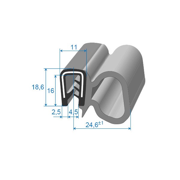 JOINT LECHE VITRE AVANT AMI8