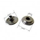 Bouton pression Durable femelle pour toile (lot de 10)