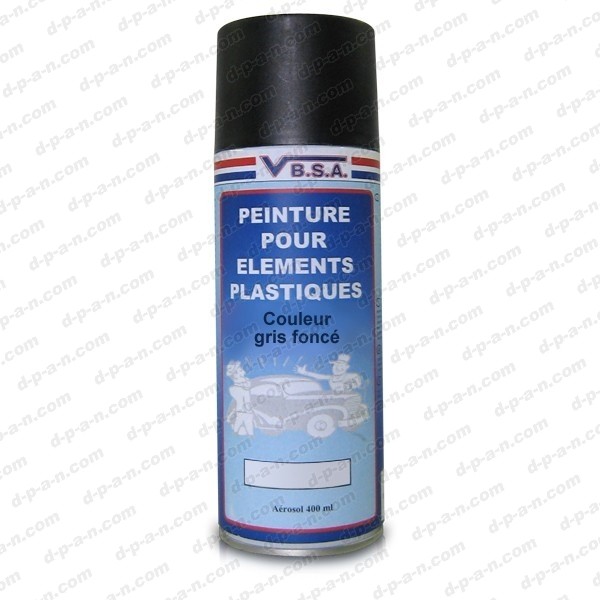 Peinture pour plastiques Gris foncé