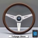 Volant Nardi bois - Classic Line années 70 (5051.XX.6300)