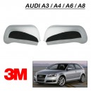 Jeu de couvre rétroviseurs chromés Audi A3 / A4 / A6 / A8