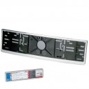Support inox pour plaque immatriculation