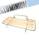 Porte bagages VERONIQUE Aluminium - 3 barres Bois