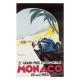 Plaque métal 15x21 cm - 5eme Grand Prix automobile Monaco