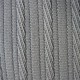 Tissus origine torsade gris en 142 cm pour habillage voiture ancienne