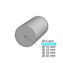 Rondin caoutchouc cellulaire souple - Ø8 mm