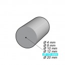 Rondin caoutchouc cellulaire souple - Ø15 mm