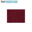 Simili aspect grain fin pour automobile - rouge 