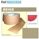 Bordure de moquette en simili grain fin Beige