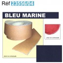 Bordure de moquette en simili grain fin Bleu Marine