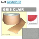 Bordure de moquette en simili grain fin Gris Clair