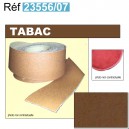Bordure de moquette en simili grain fin Tabac