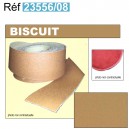 Bordure de moquette en simili grain fin Biscuit