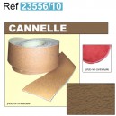 Bordure de moquette en simili grain fin Cannelle