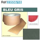 Bordure de moquette en simili grain fin Bleu Gris