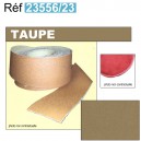 Bordure de moquette en simili grain fin Taupe