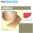 Bordure de moquette en simili grain fin Sable