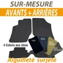 Tapis auto avants sur-mesure en moquette aiguilletée