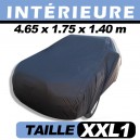 Housse voiture garage, protection intérieure finition velours CoverIn' - XXL1