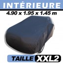 Housse voiture garage, protection intérieure finition velours CoverIn' - XXL2