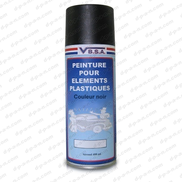 Peinture pour plastiques noir