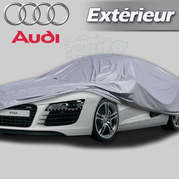 Housse/Bâche de protection extérieur pour auto Audi (A1, A2, A3, A4, A5,  A6, A7, A8, R8 , RS4, RS6, S4, S6, S8, TT)