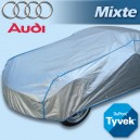 Housse de protection voiture Audi, bache Tyvek pour une protection à l'extérieur ou à l'intérieur