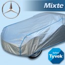 Housse de protection voiture Mercedes, bache Tyvek pour une protection à l'extérieur ou à l'intérieur