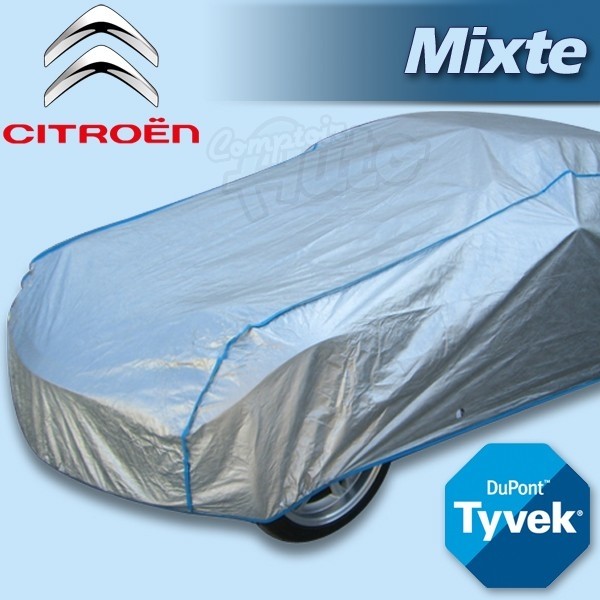 Housse/Bâche de protection Tyvek mixte pour autos Citroën (C1, C2, C3, C4,  C5, C6, C8, DS3, DS4, DS5)