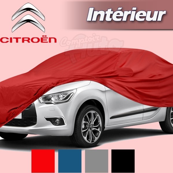 Housse/Bâche de protection intérieur pour auto Citroën (C1, C2, C3, C4, C5,  C6, C8, DS3, DS4, DS5)