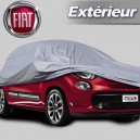 Housse de protection voiture Fiat, bache "ExternResist" pour une protection à l'extérieur