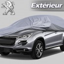 Housse de protection voiture Peugeot, bache "ExternResist" pour une protection à l'extérieur