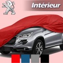 Housse de protection voiture Peugeot, bache Coverlux pour une protection à l'intérieur