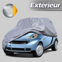 Housse de protection voiture Smart, bache "ExternResist" pour une protection à l'extérieur