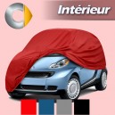 Housse de protection voiture Smart, bache Coverlux pour une protection à l'intérieur