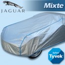 Housse de protection voiture Jaguar, bache Tyvek pour une protection à l'extérieur ou à l'intérieur