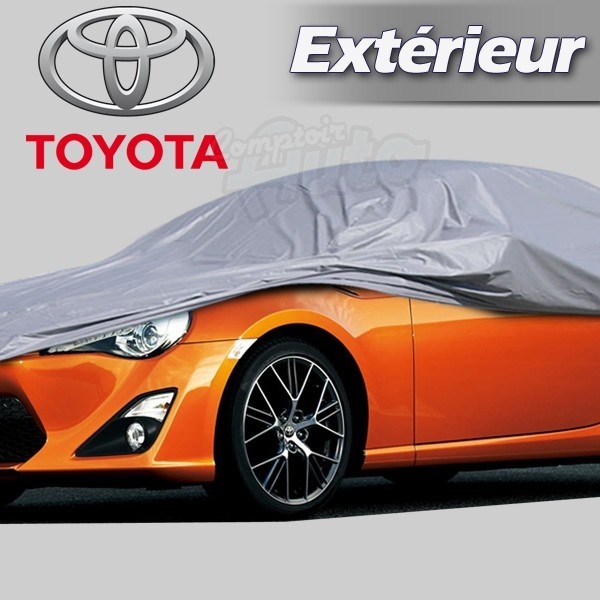 Housse/Bâche de protection extérieur pour auto Toyota (AURIS, AVENSIS,  CELICA, COROLLA, LAND CRUISER, PRIUS, RAV4, YARIS, )