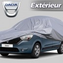 Housse de protection voiture Dacia, bache "ExternResist" pour une protection à l'extérieur