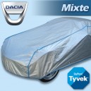 Housse de protection voiture Dacia, bache Tyvek pour une protection à l'extérieur ou à l'intérieur