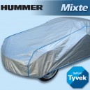 Housse de protection voiture Hummer, bache Tyvek pour une protection à l'extérieur ou à l'intérieur