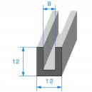 Joint compact en U - 12x12mm