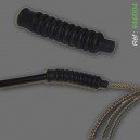 Soufflet de protection pour gaine de câbles de frein à main (câble de 3 à 4mm)