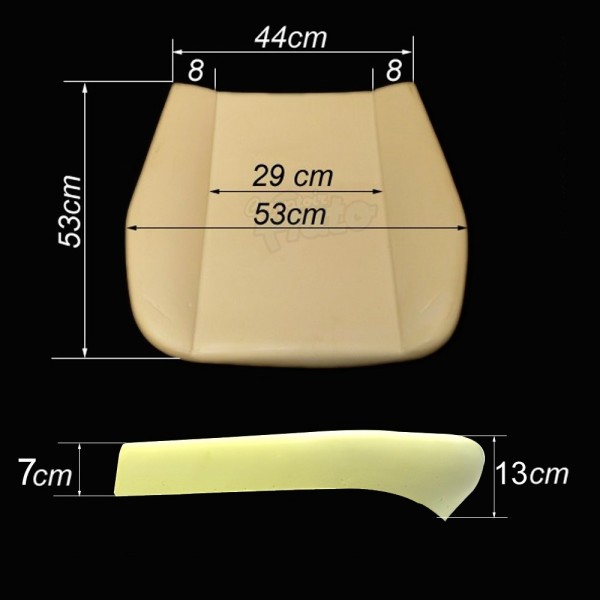Mousse pour assise avant de Porsche 912
