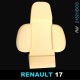 Mousses dossier avant (droite ou gauche) de sièges Renault R17