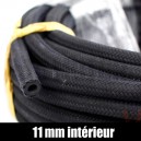 Durite carburant (tressage tissu - Ø 11mm intérieur) 